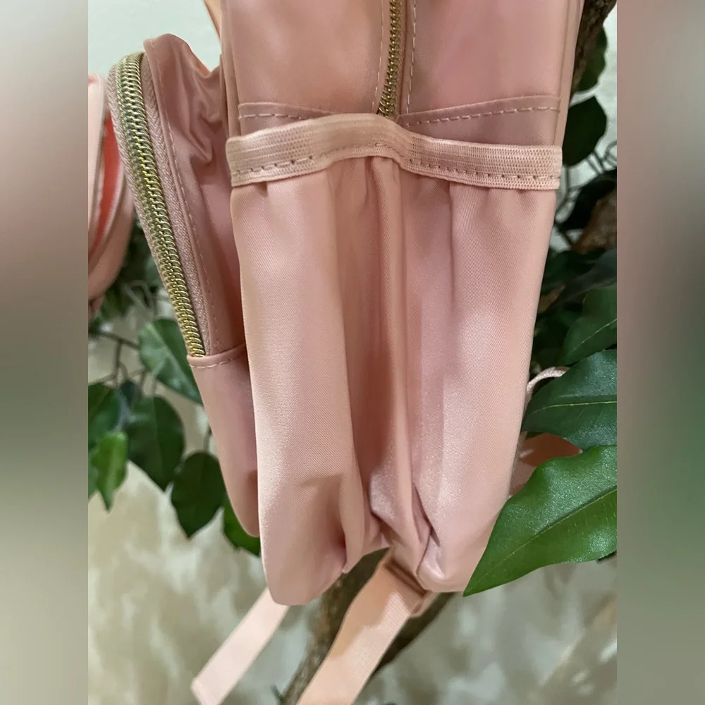 NWT MAKE MARKET SCHOOL DAILY Nylon Pink Kids Backpack 🎒NEW/Pockets Adj Straps